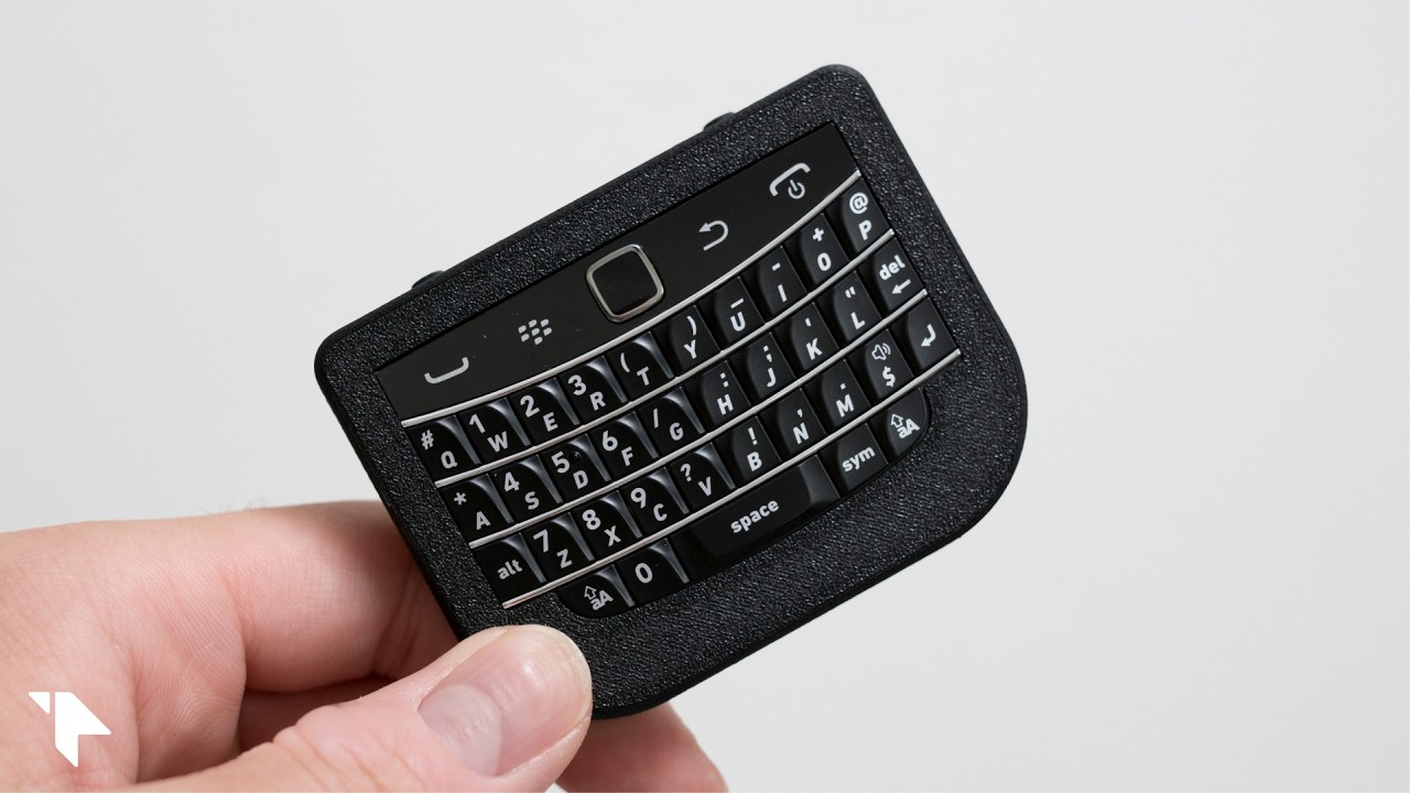 Works with iPhone! The Perfect Keyboard for BlackBerry Lovers