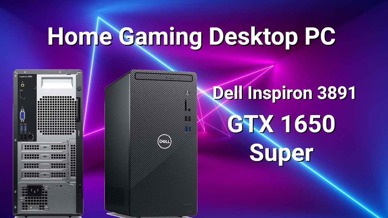 Dell Inspiron 3891 quick review and internals check. Gaming