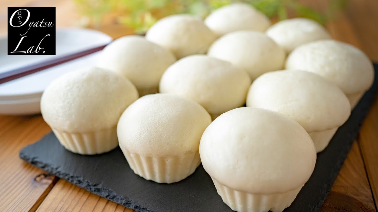My Husband's Recipe / Japanese Cake] Steamed Bun (No egg, No oven