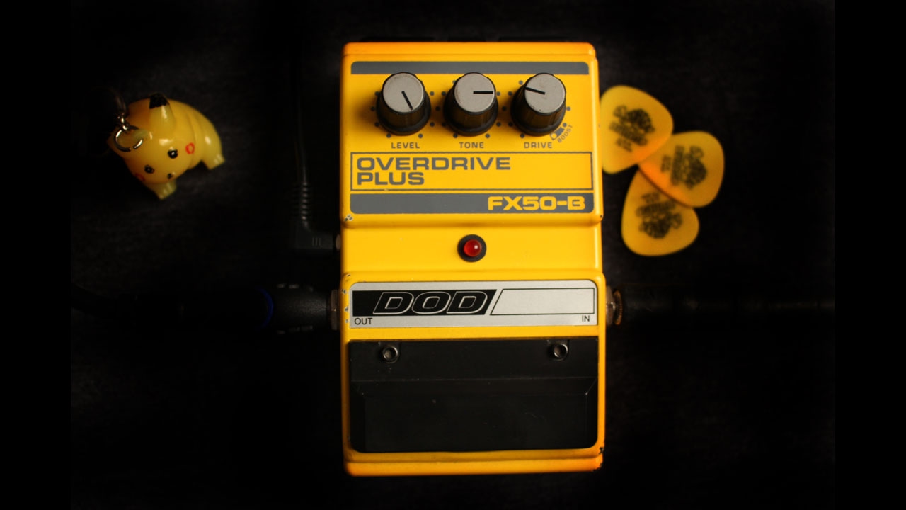 DOD FX50-B Overdrive Plus - Demo - YouTube