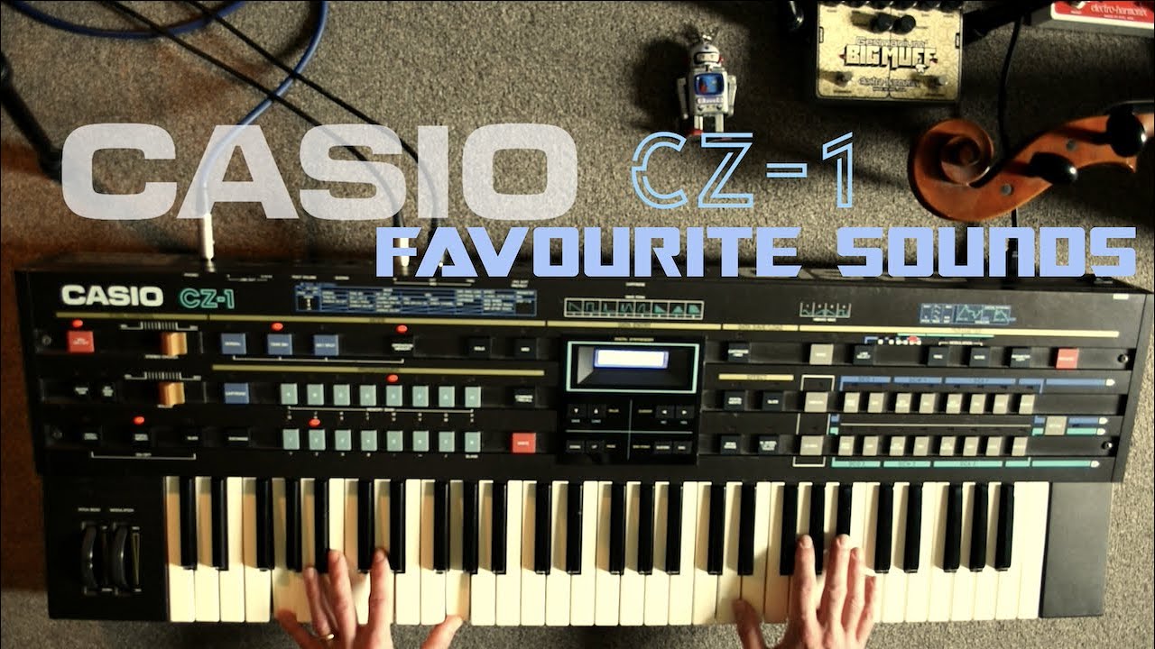 CASIO CZ-1 : My favourite 5 sounds - YouTube