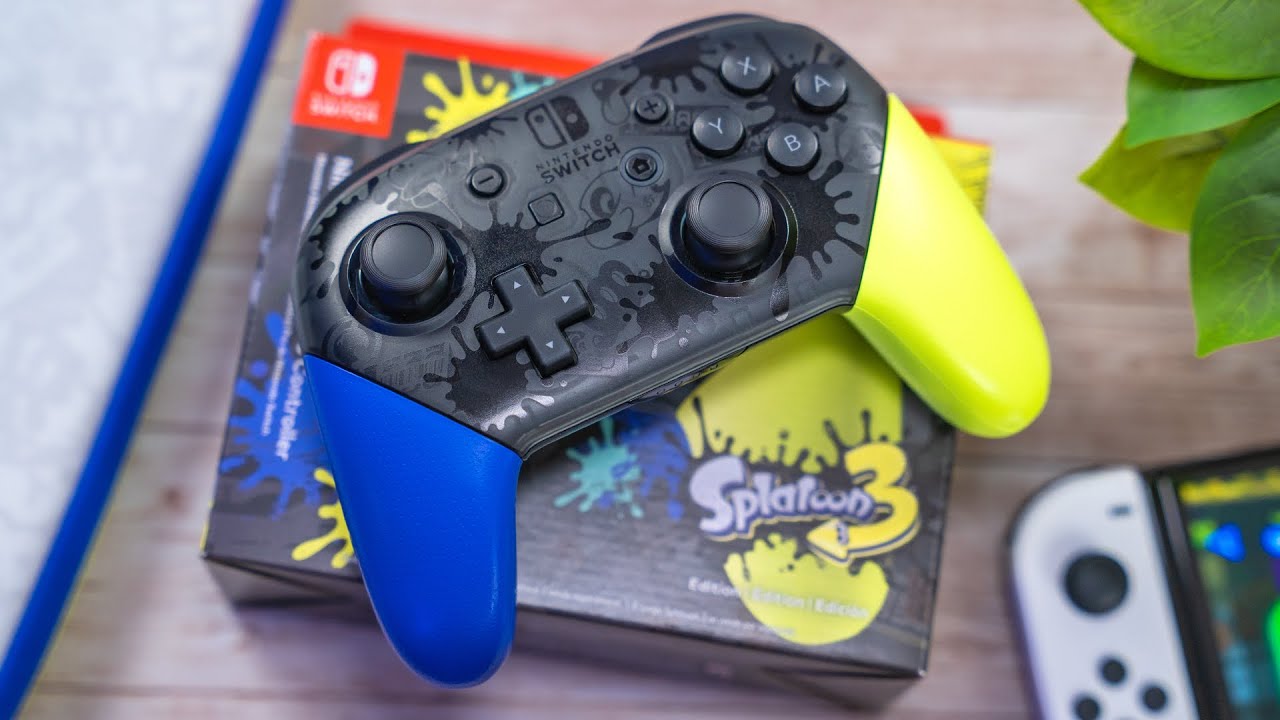 UNBOXING! Splatoon 3 Nintendo Switch Limited Edition Pro