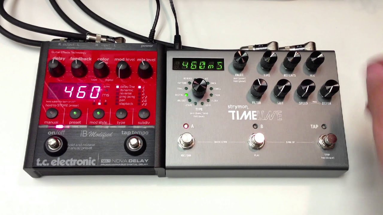 tc electronic Nova Delay - TC2290直系のコンパクトディレイの最高峰