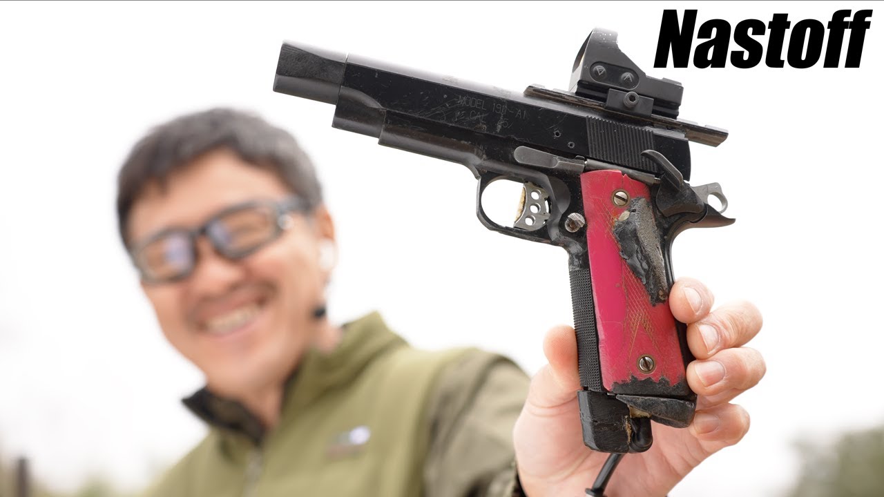 MGC ナストフ レースガン 固定スライドガスガン レビュー 1991年発売