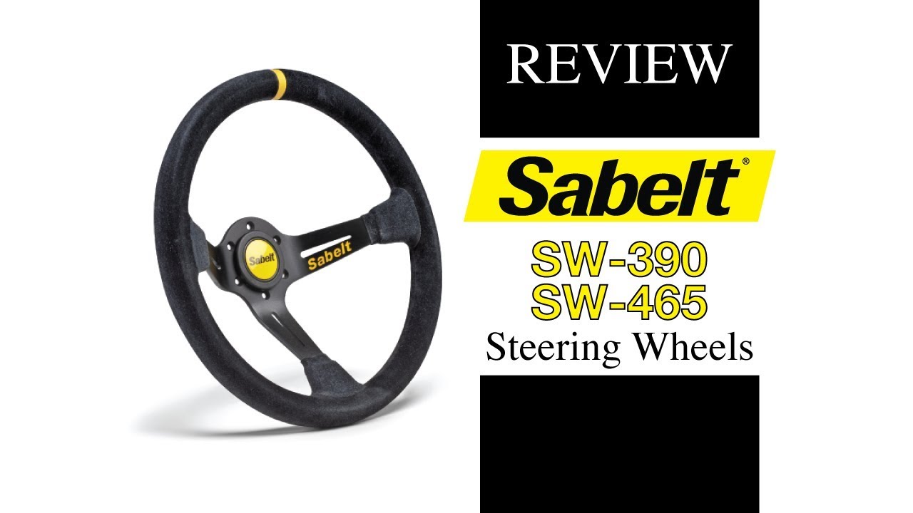 Sabelt - SW-465 - Semi-Dish Steering Wheel – Track Monkey Apparel®
