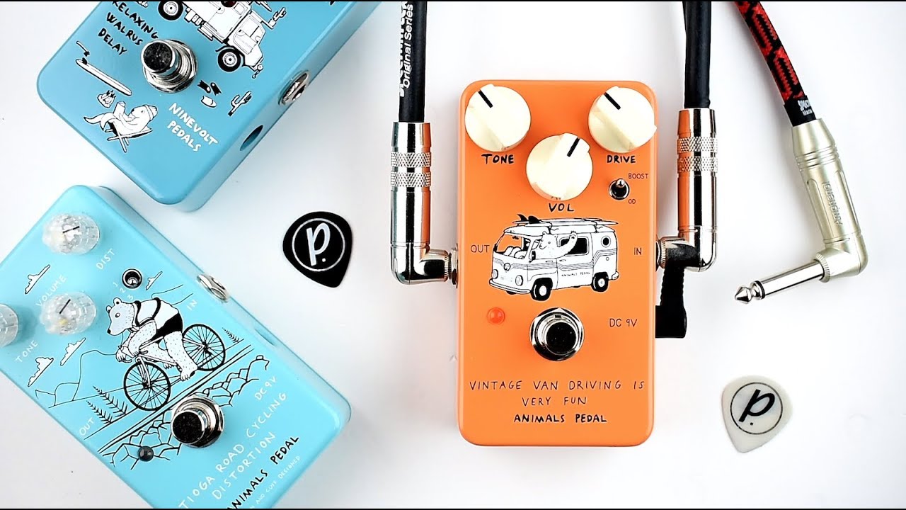 Animals Pedal Vintage Van Driving Is Very Fun Overdrive - YouTube