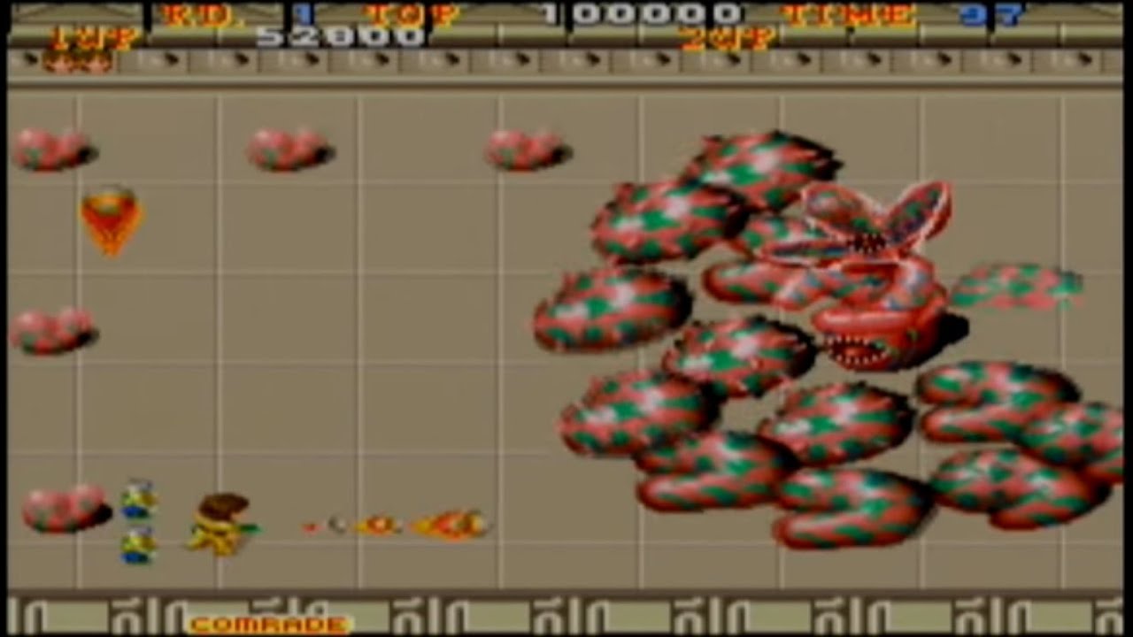 X68000:1992:エイリアンシンドローム / ALIEN SYNDROME - YouTube