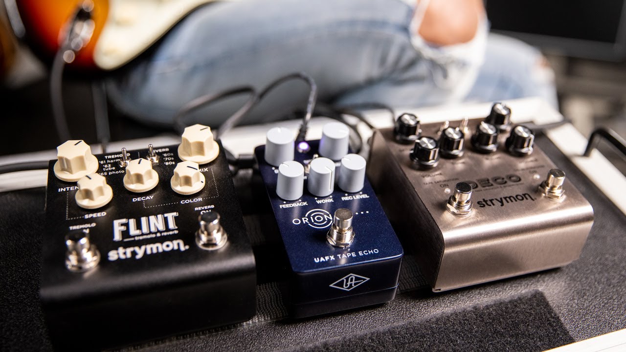 Universal Audio UAFX Orion Tape Echo Pedal | Demo and Overview