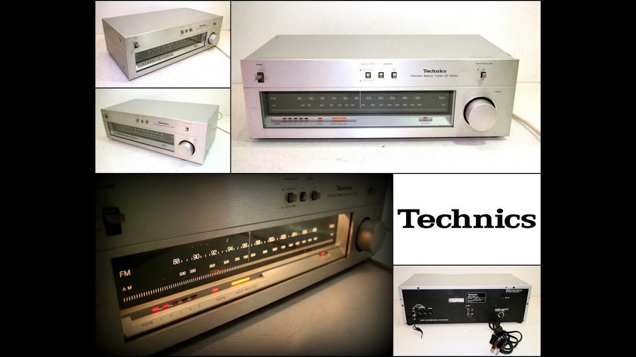 その他 Technics FM/AM Stereo Tuner ST-8044G Vintage TECHNICS ST