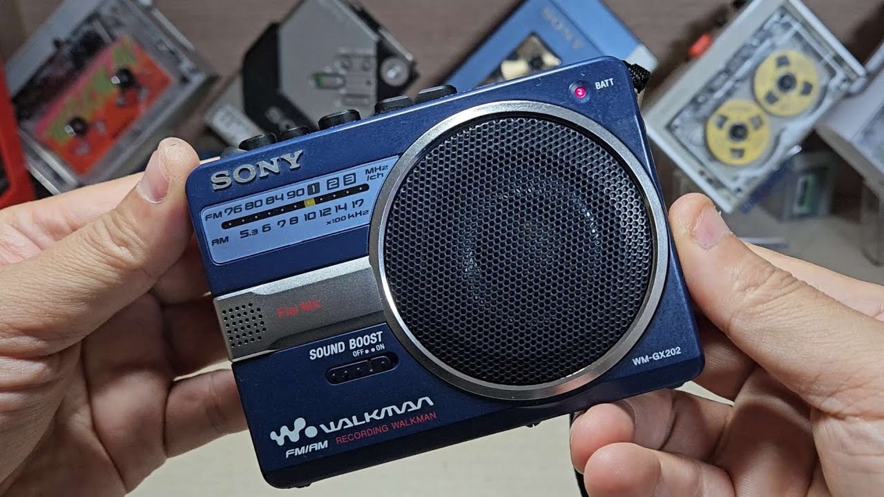 Sony WM-GX202 Repair Cassette player Walkman - YouTube