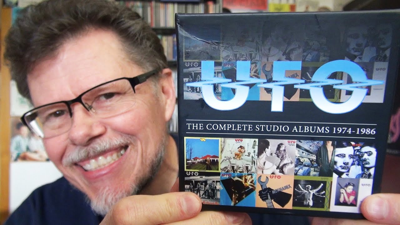 UFO COMPLETE STUDIO ALBUMS COLLECTION 1975 - 1985 UNBOXING - YouTube