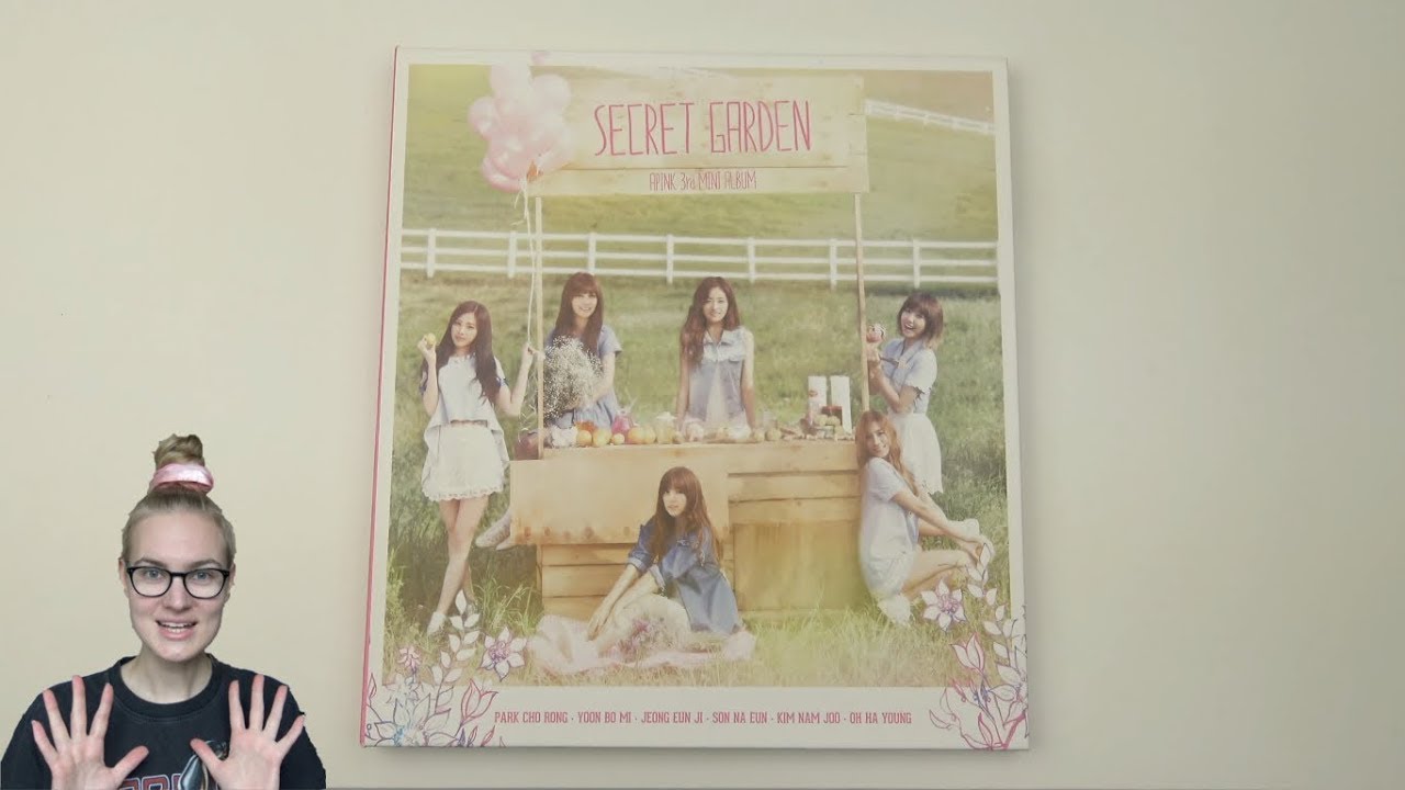 Unboxing Apink 에이핑크 3rd Korean Mini Album Secret Garden - YouTube