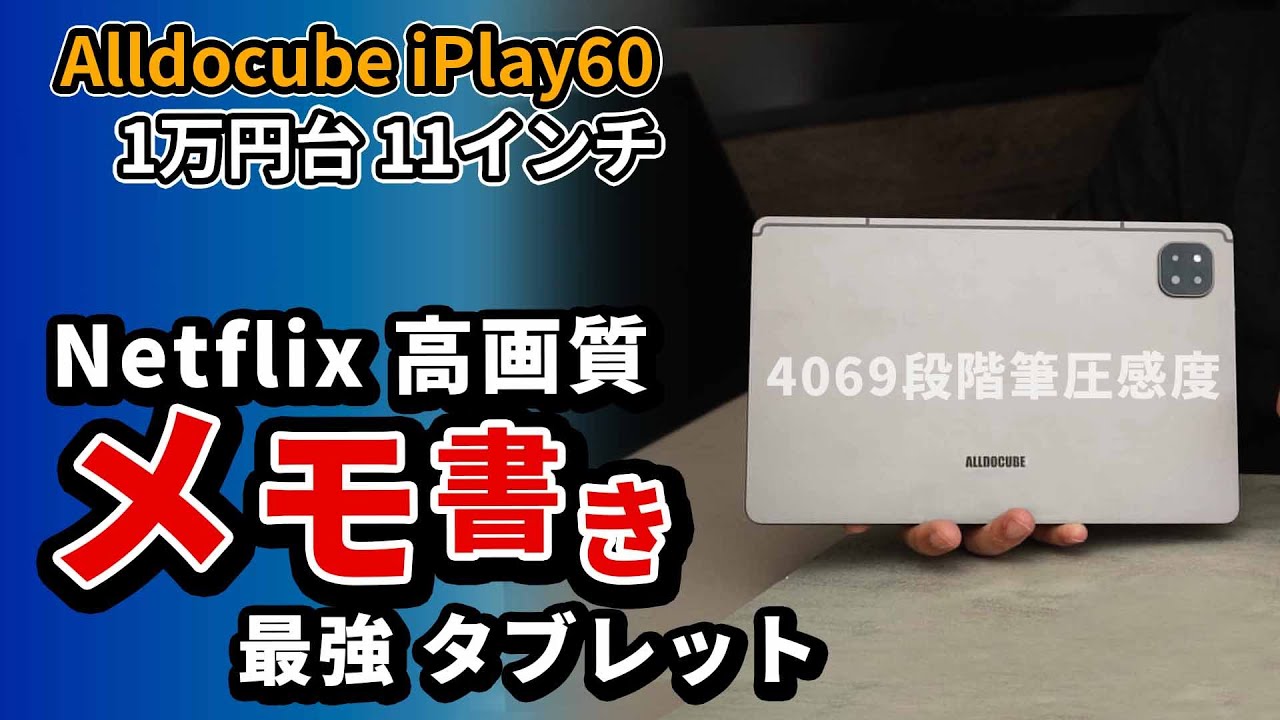 New Model) Alldocube iPlay60 Affordable 11-inch Tablet 2024 [Palm