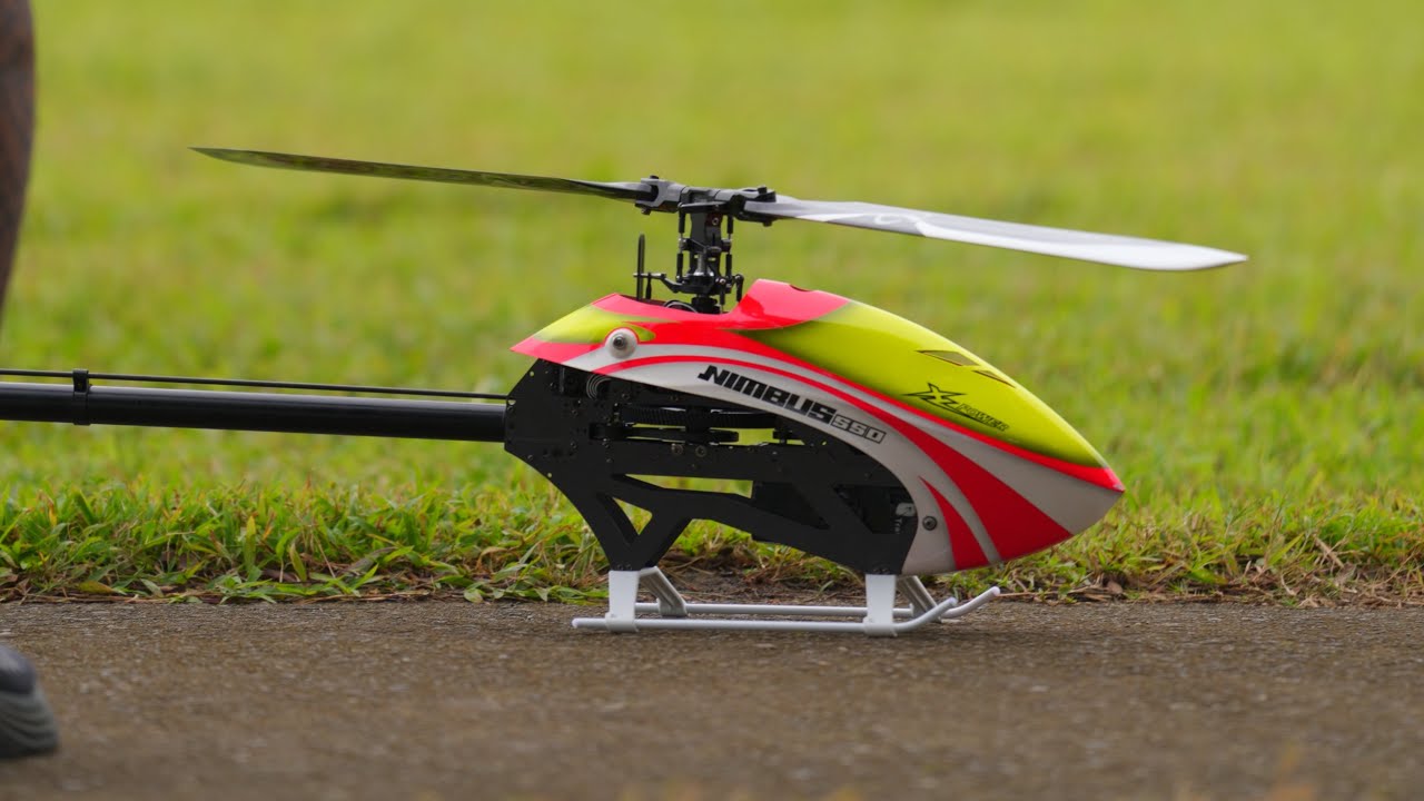 XLPower Nimbus 550 V2 Kit With Fullsize Servo Mount (W/O Blades