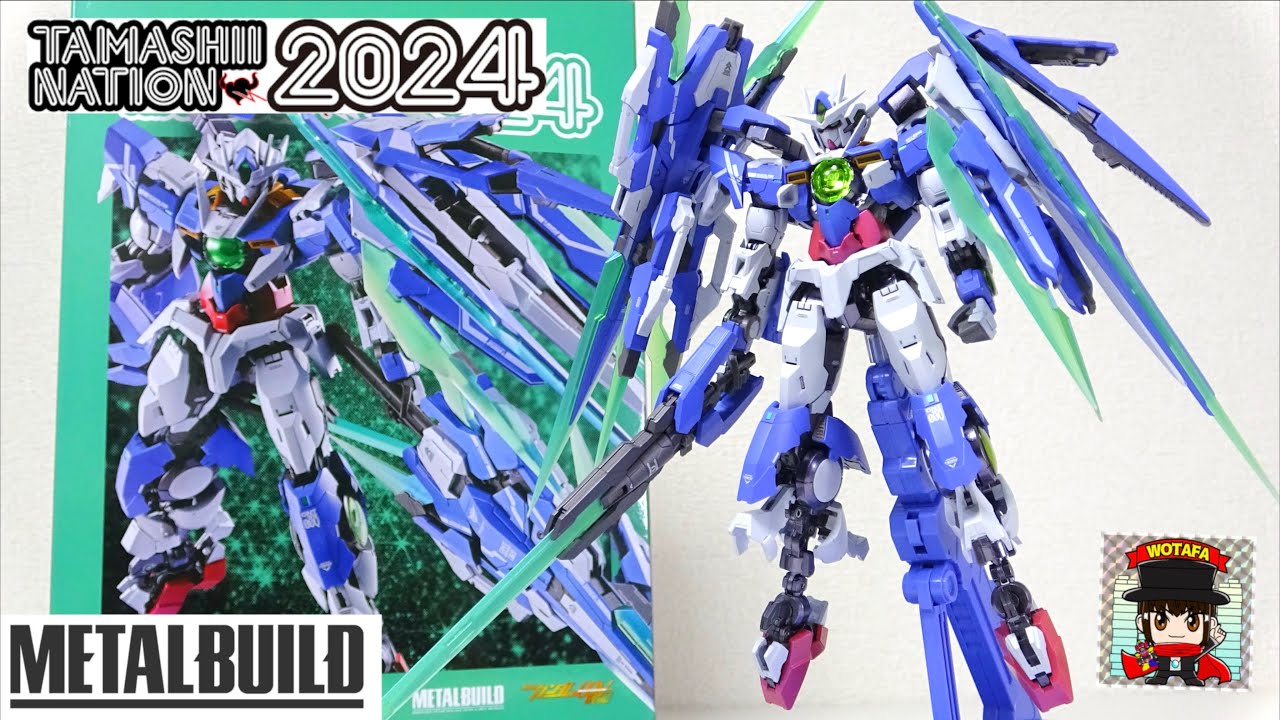 傑作！オシャレなカラーで登場【METAL BUILD ダブルオークアンタ フル