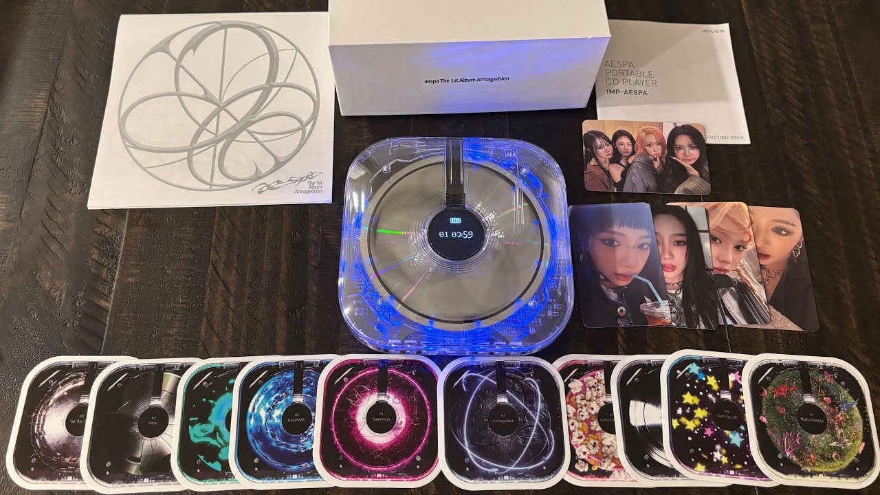 Unboxing] aespa ⟡ Armageddon CDP Version ♡ - YouTube