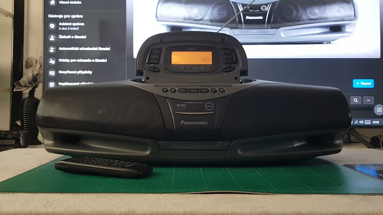 Panasonic RX-DT75 (Magical Cobra Top from Japan) - YouTube