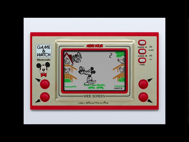 ゲーム＆ウォッチミッキーマウス任天堂ニンテンドーNintendo