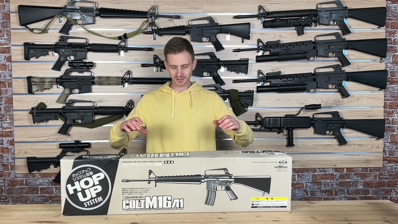 English] Colt M16A1 Tokyo Marui - YouTube