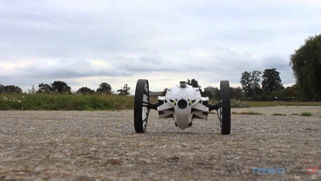 Parrot Jumping Sumo Mini Drone Review - YouTube