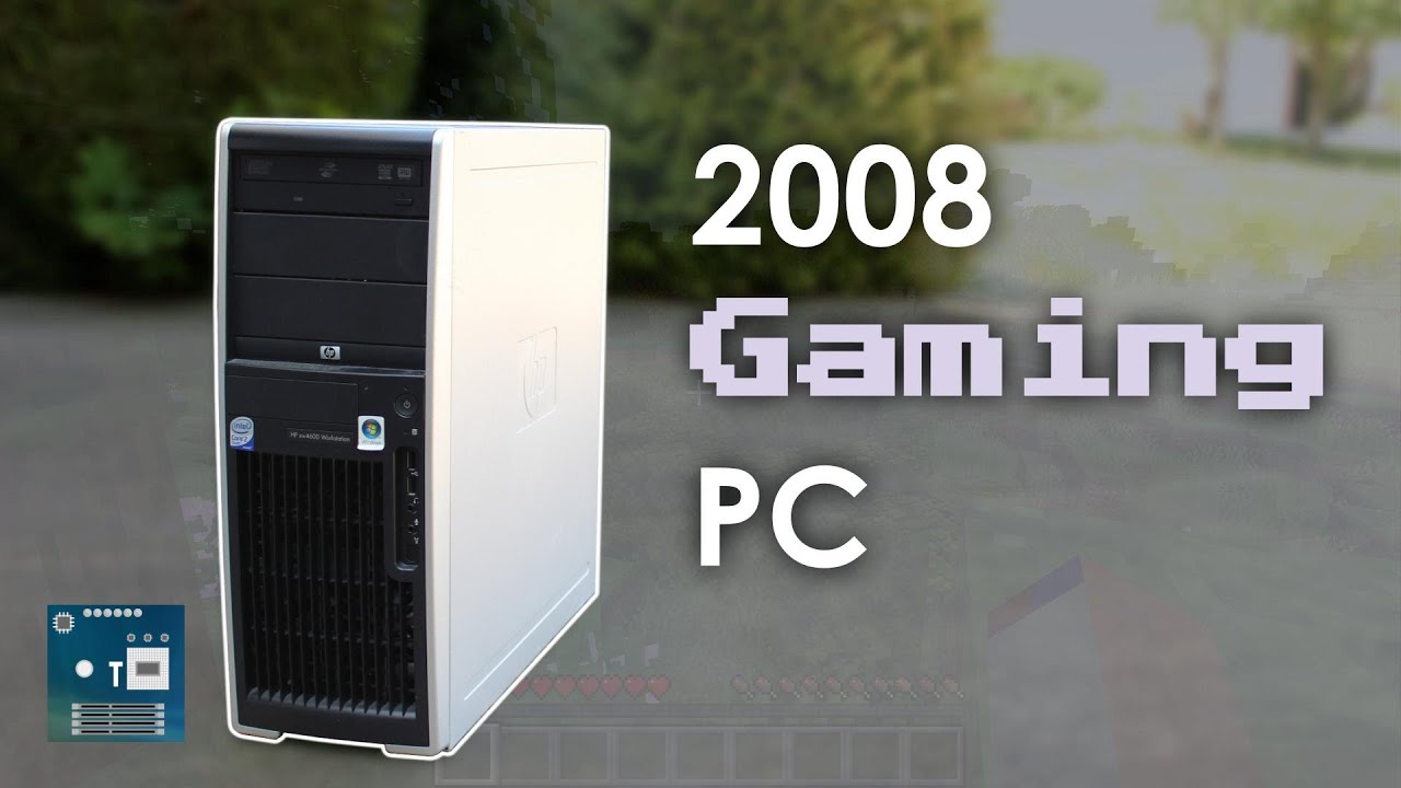 2008 Gaming PC - HP xw4600 Workstation - YouTube