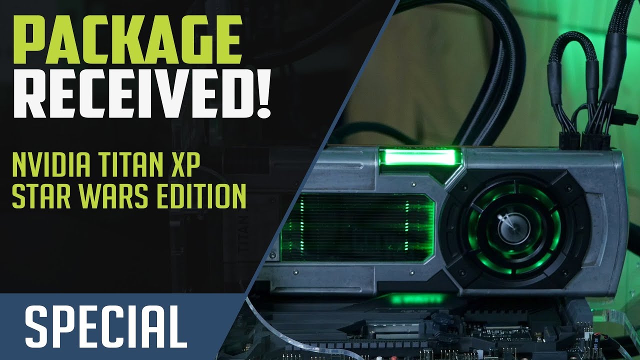 Star Wars Graphics Cards!! NVIDIA Titan Xp Collector's Edition