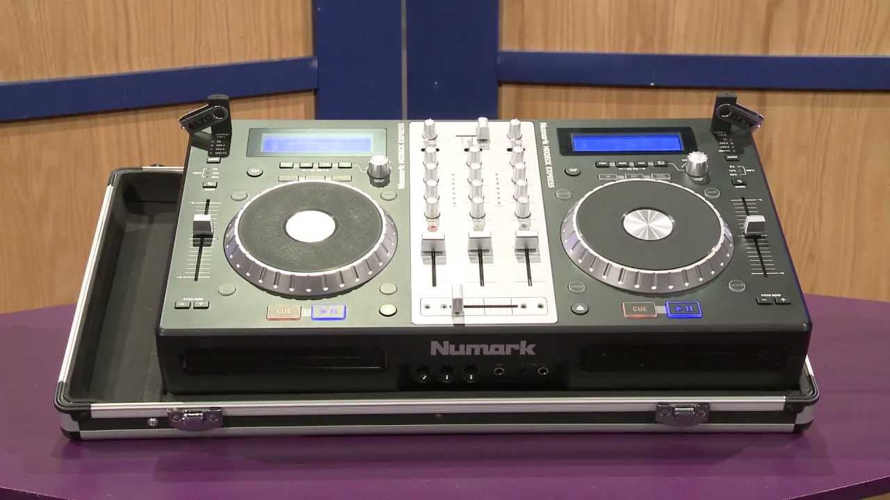 Numark Mixdeck Express DJ Controller CD/MP3/USB Playback, Serato