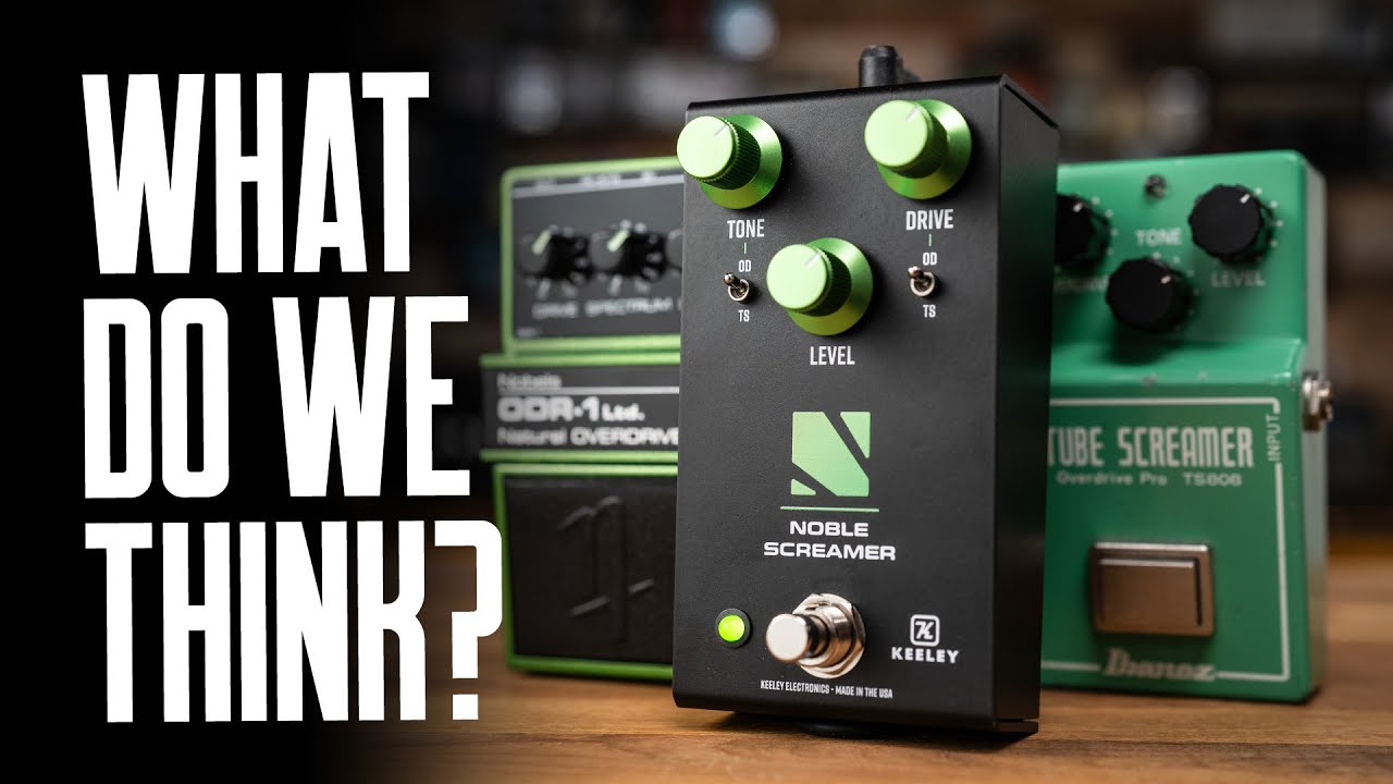 Boo Instruments OD/TS Overdrive Pedal Demo - Tube Screamer TS808