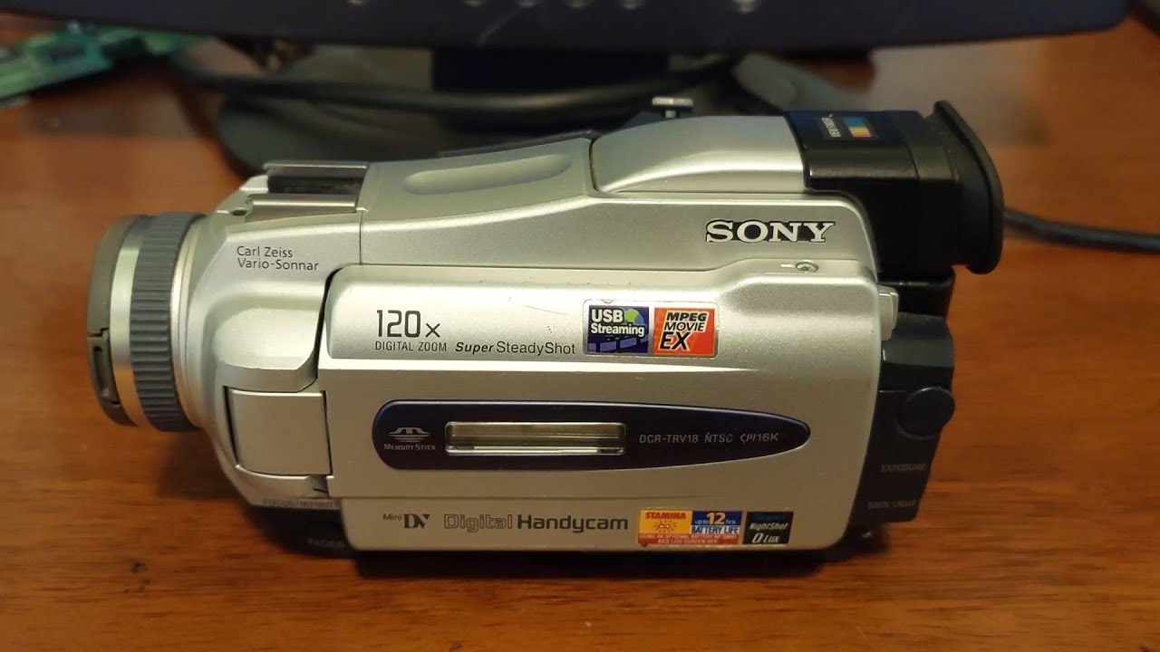 A Camcorder That Takes MiniDV Tapes & Memory Sticks - Sony Digital