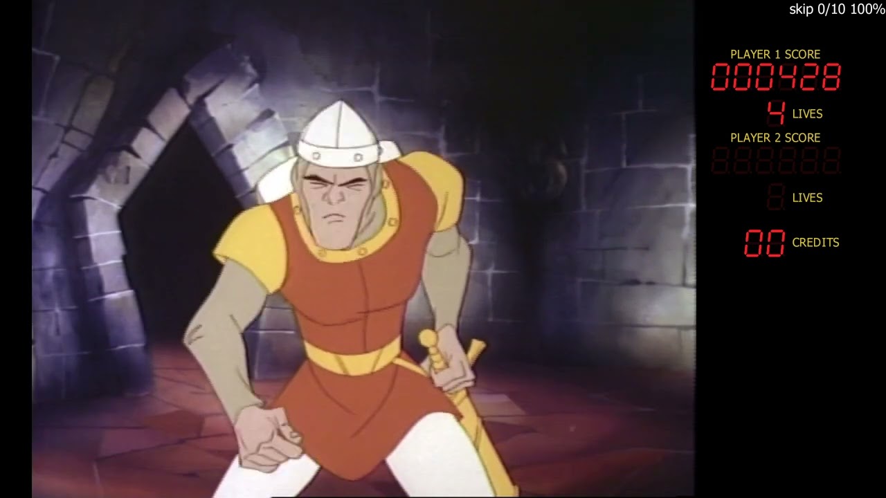 Dragon's Lair (Arcade)Testing MAME 0.262 on IdeaCentre 5 (Ryzen 3
