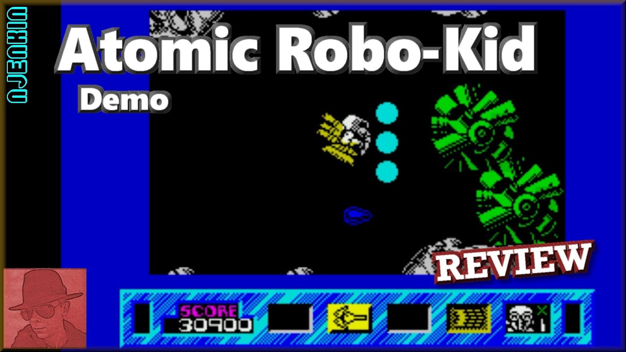 Atomic Rob-Kid - on the ZX Spectrum 48K !! with Commentary - YouTube