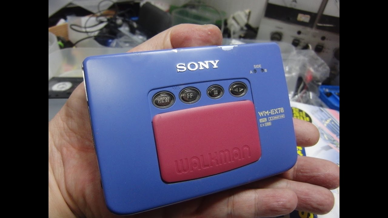 SONY 1991年 カセットウォークマン WM-EX78 - YouTube