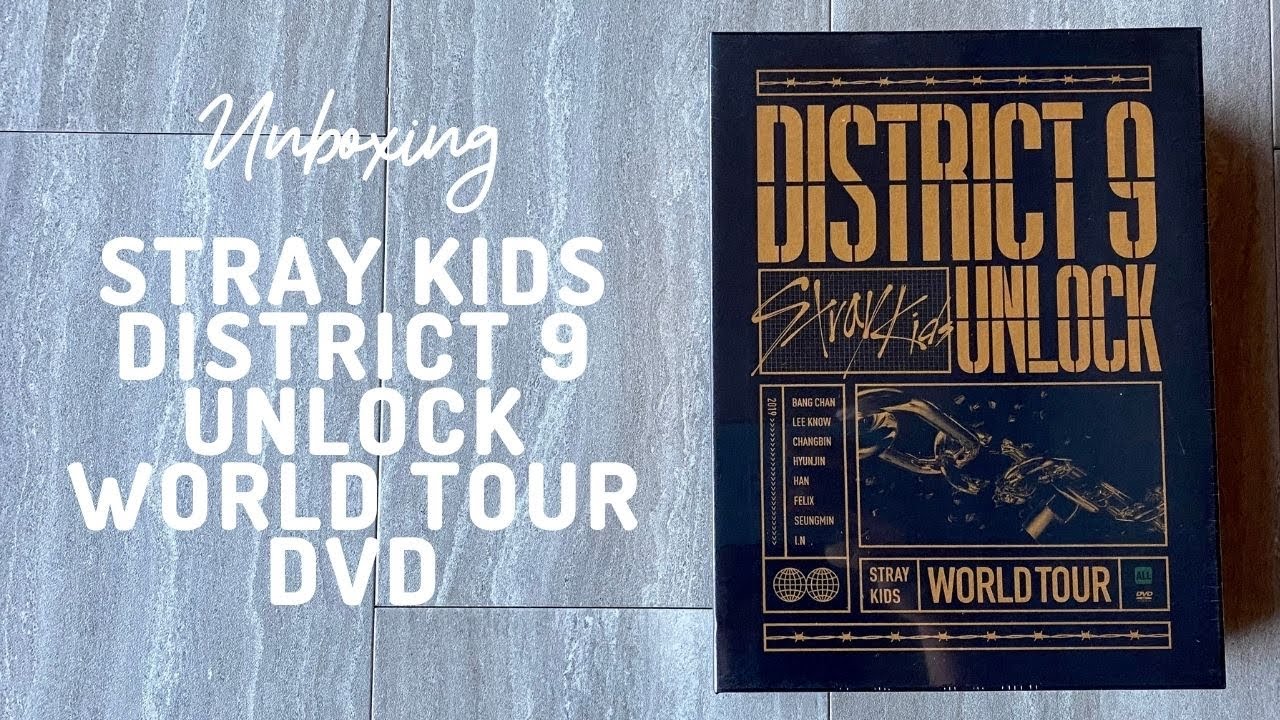 ✨Unboxing Stray Kids 스트레이 키즈 District 9: Unlock World Tour