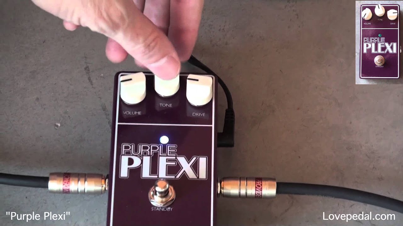 PURPLE PLEXI | Lovepedal