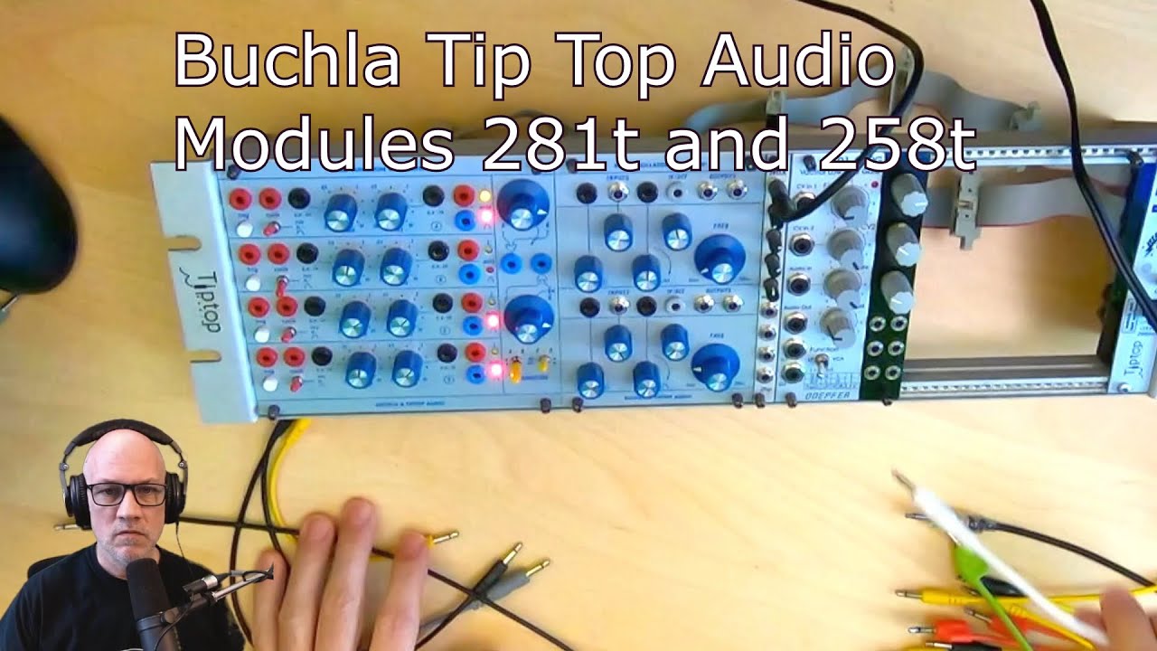 Short demo of Buchla TipTop Audio 281t and 258t - YouTube
