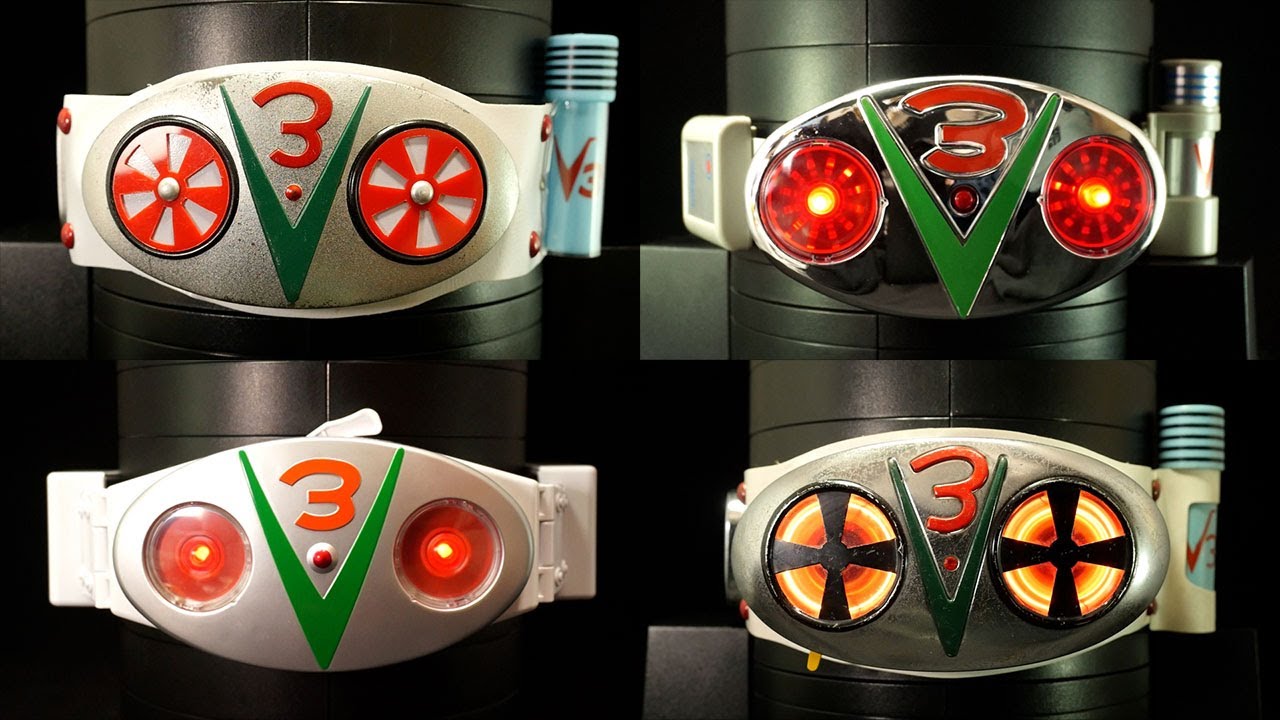 CSM化決定！」仮面ライダーV3【変身ベルトダブルタイフーン】 Kamen
