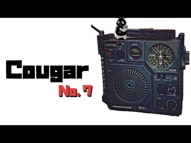 National Panasonic ラジオ COUGAR NO.7 National Panasonic Cougar