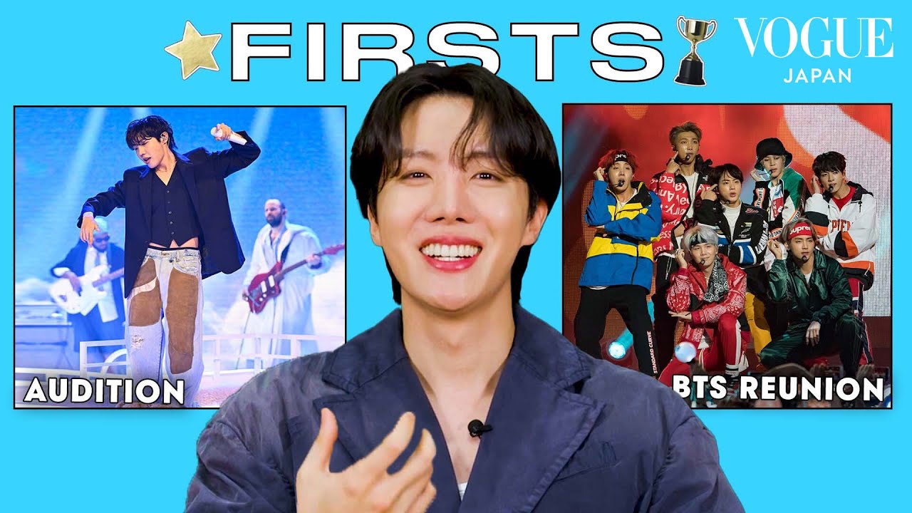 BTS J-HOPEが語る「初めて」の思い出。 | VOGUE JAPAN - YouTube
