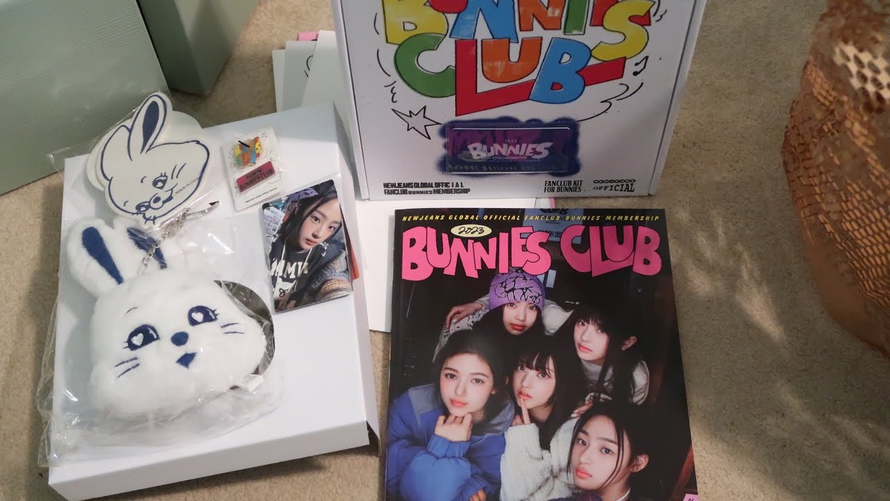 NewJeans 뉴진스 Bunnies Membership Kit Tokki Edition Unboxing