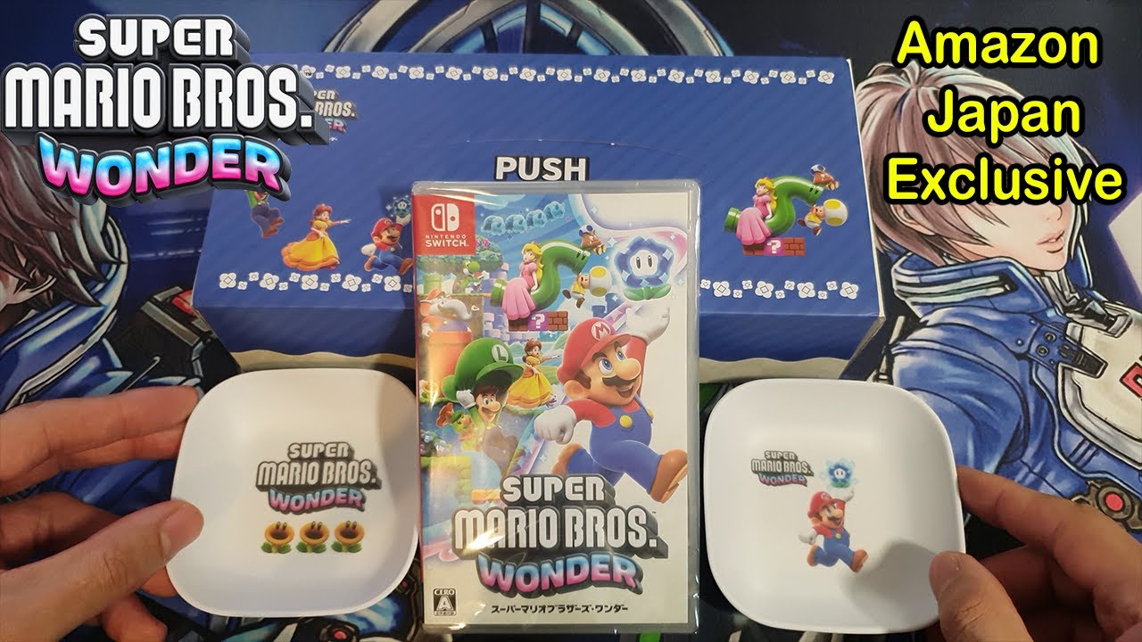 Super Mario Bros. Wonder Unboxing - Amazon Japan Exclusive - YouTube