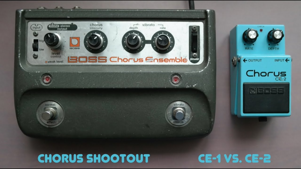 Retro-Sonic Chorus Stereo Edition」BOSS CE-1クローンモデルを