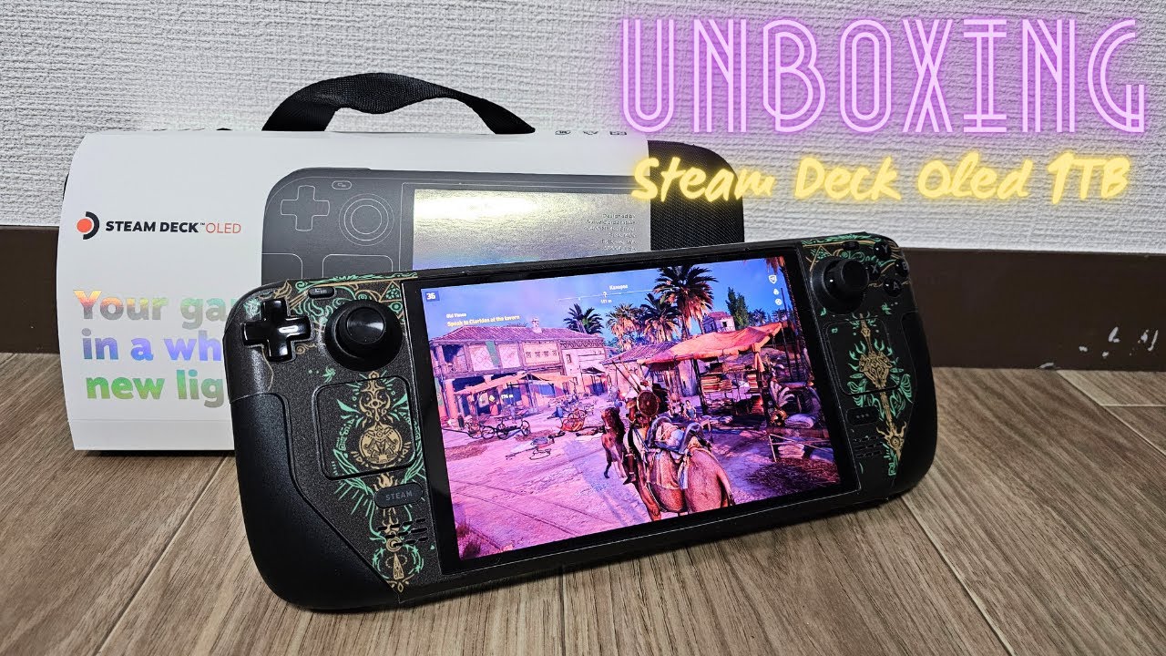極美品】Steam Deck OLED1T限定ホワイトバージョン新品同様セット