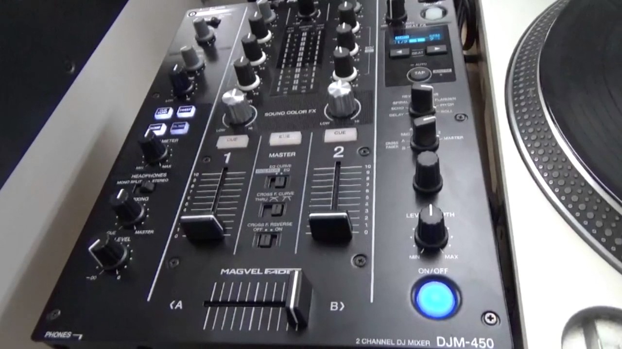 Pioneer / DJM-250mk2】スクラッチ、ミックスも完璧に！上位機種の基本