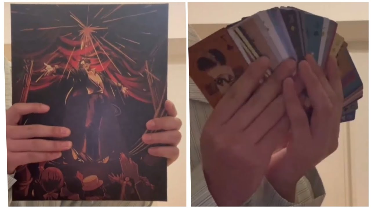 natori unboxing his first album『Theater』 // なとり、ファースト