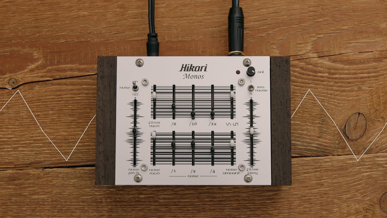 Hikari Monos CV: Noise Harmonics in Motion - YouTube