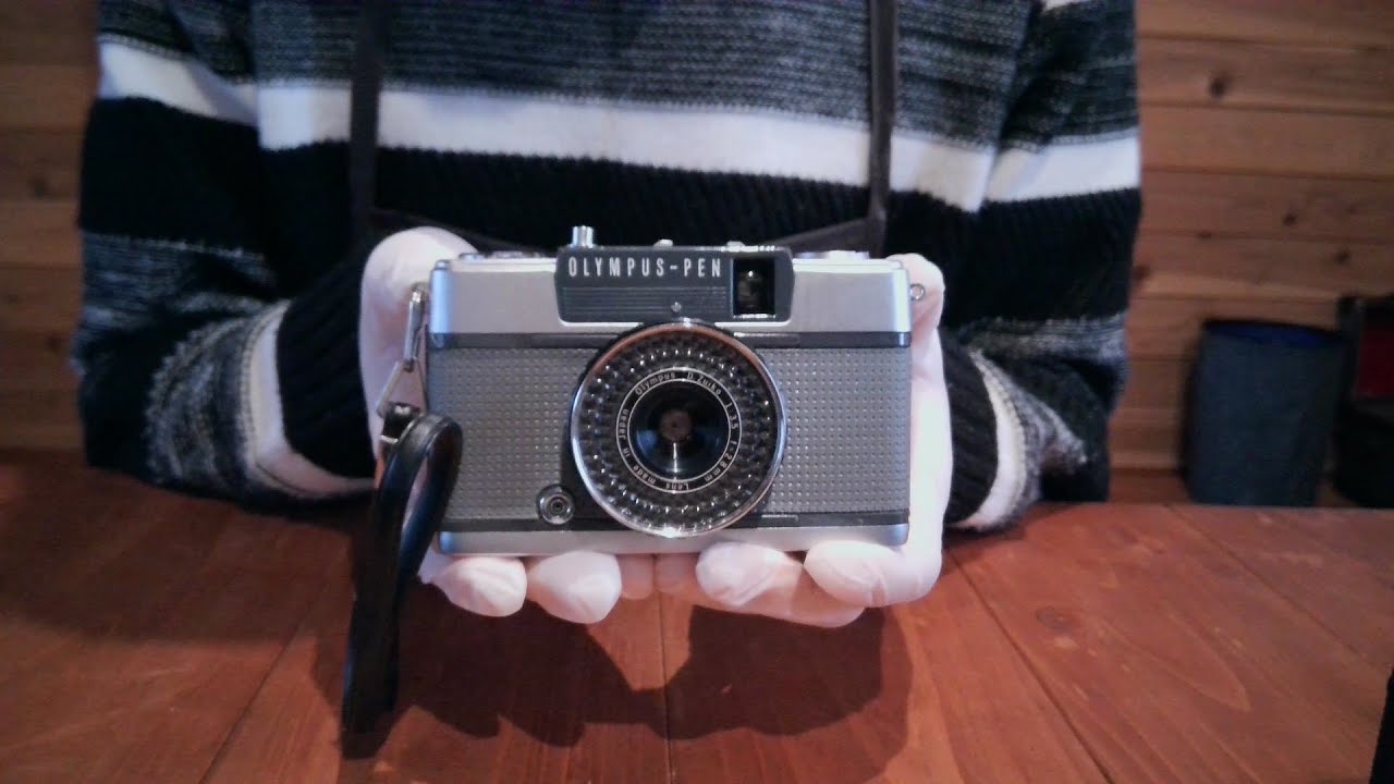 OLYMPUS-PEN EE2の使い方を解説【ハーフサイズフィルムカメラ】 - YouTube