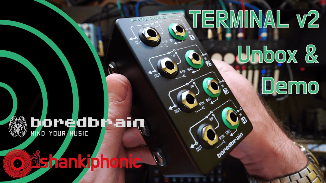 boredbrain terminal v2: unbox & demo - YouTube