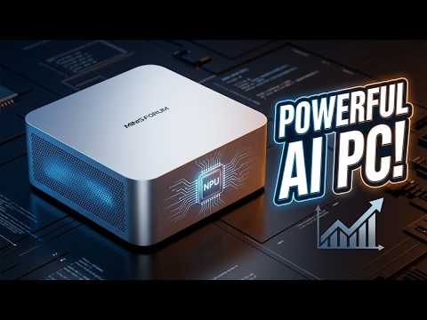 Minisforum X1-255 AI Mini PC! Unboxing and SSD, Ram, Oculink