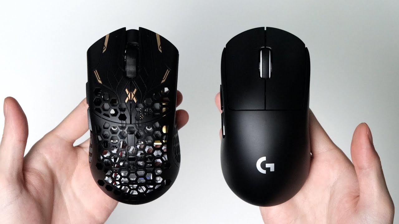 Unpacking the Finalmouse ULX Tiger (Large) 40g is hot for