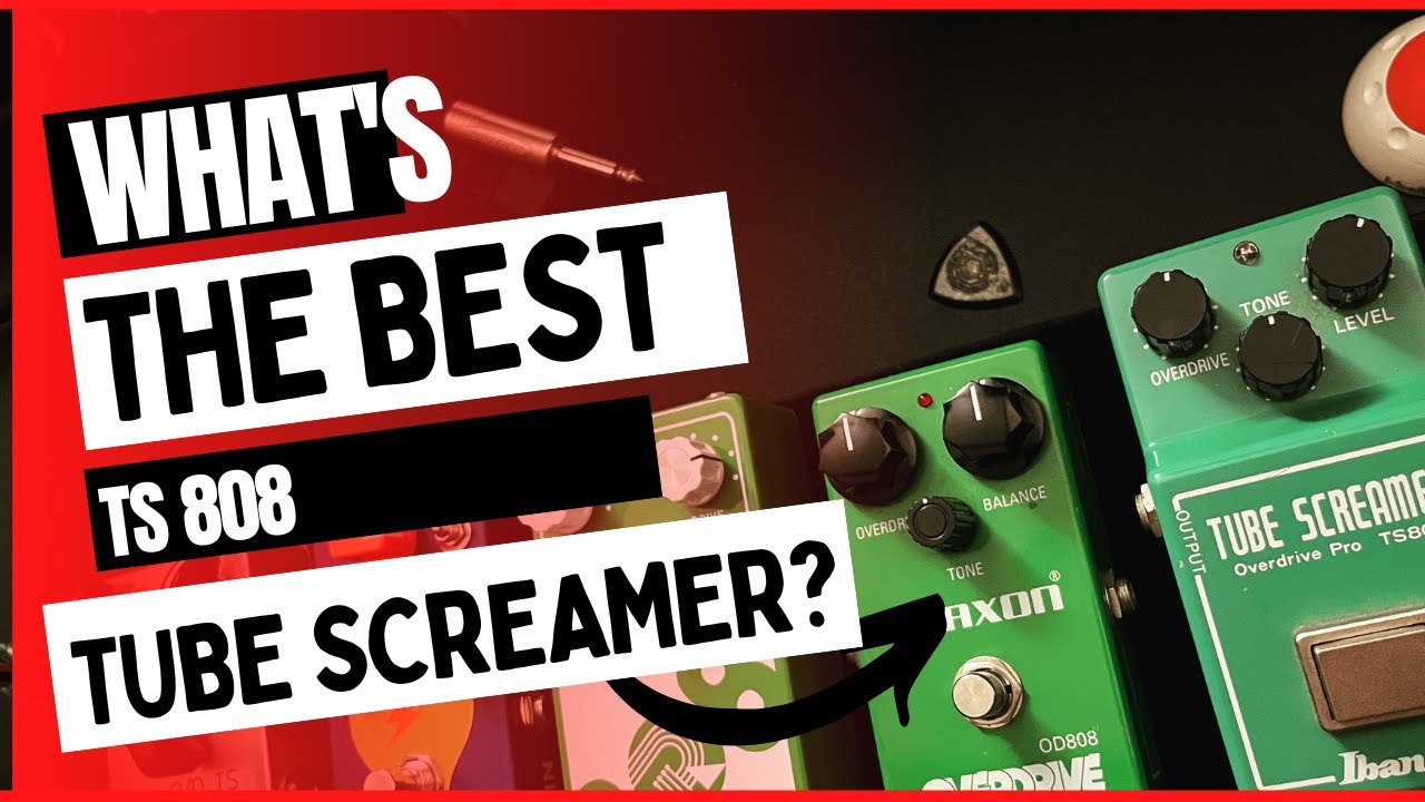 Boo Instruments O/D TS Overdrive Tube Screamer Clone Vs Maxon OD